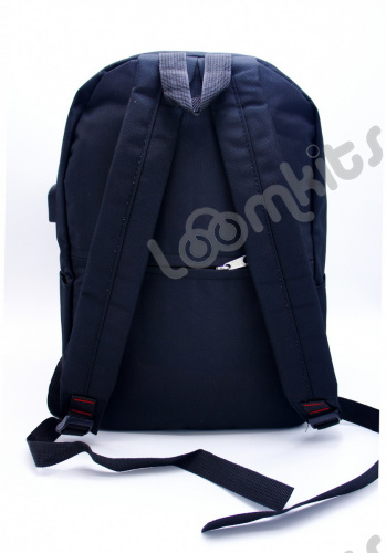 Рюкзак для девочки школьный Likee Cat (Лайк), размер L, черный (без USB) фото 2
