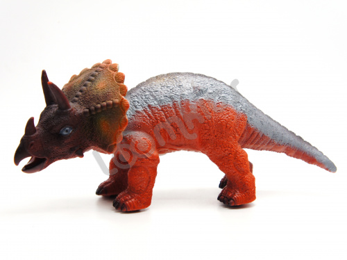 Игрушка динозавр Трицератопс Арк 25 см фото 3