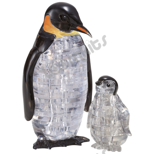 3D Головоломка Crystal Puzzle Пингвины фото 4