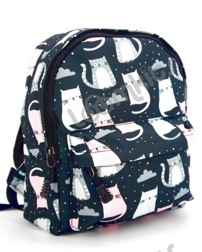 Рюкзак для девочки дошкольный "Ночные котики", размер S