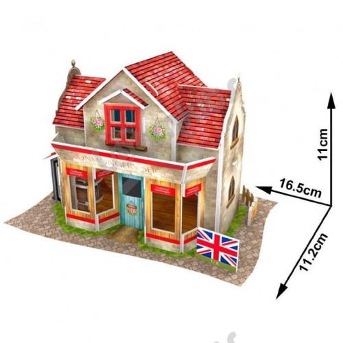 3D-пазл CubicFun Архитектура Великобритании (Скобяная лавка) фото 3