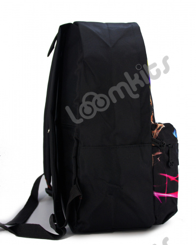 Рюкзак школьный для девочки Likee (Лайки) USB, 20300, черный фото 3