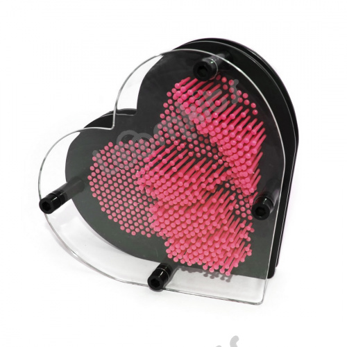 Экспресс-скульптор "Pinart" Сердце Мини (14x14.5), розовый фото 2
