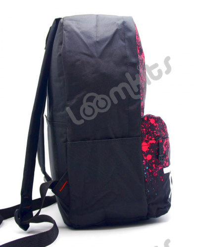 Рюкзак Tik Tok Splash (Тик Ток Всплеск) черный, боковые карманы для воды, 40 см с USB выходом фото 4