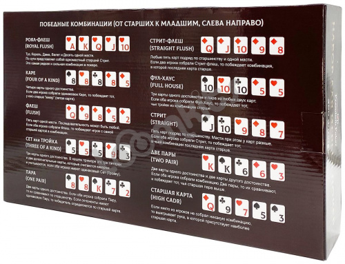Покерный набор CASH, 300 фишек 14 г с номиналом в чемодане фото 7