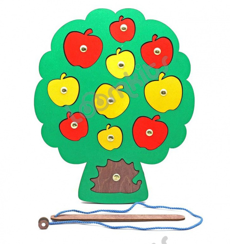 Развивающие пособие из дерева Игра с магнитами "Собираем урожай" фото 3