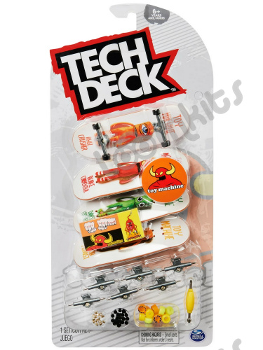 Фингерборды Tech Deck  4 в 1, toy machine фото 3