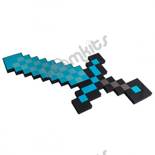 Пиксельный короткий меч Майнкрафт (Minecraft) фото 2
