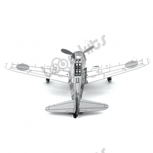 Сборная модель истребитель Мицубиси Зеро фото 3