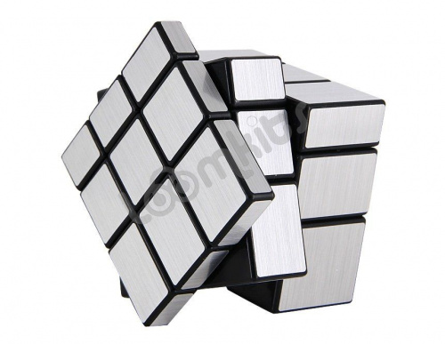 Зеркальный Кубик 3x3x3 непропорциональный (серебряный) фото 4