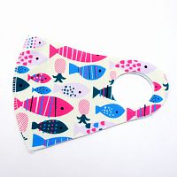 Детская маска для лица - Рыбки