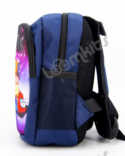 Рюкзак дошкольный Among Us (Амонг Ас), подростковый для мальчика и девочки, синий, размер S фото 4