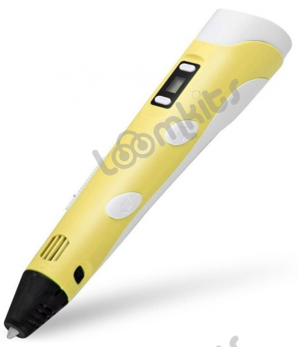 3D ручка, желтая фото 9