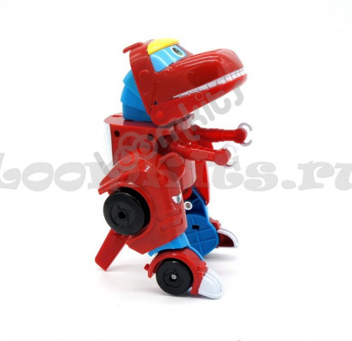 Игрушка GoGo Dino - Дино Ти-Рекс трансформер 14 см фото 6