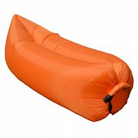 Надувной диван Ламзак (биван) оранжевый