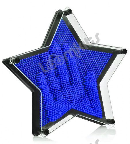 Экспресс-скульптор "Pinart" Звезда, Макси, Размер L 21 см, синий фото 3