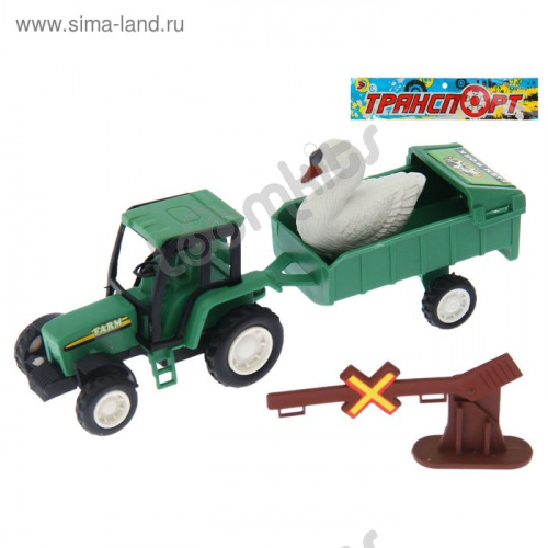 Трактор инерционный "Фермер" фото 2