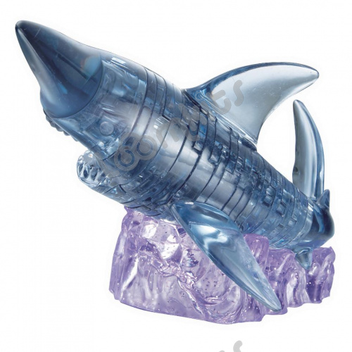 3D Головоломка Crystal Puzzle Акула фото 3