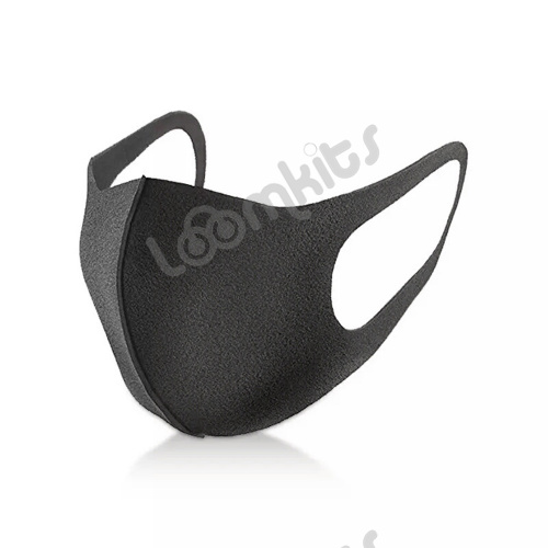 12 шт - Защитная маска неопреновая многоразовая для лица Fashion 3d фото 5