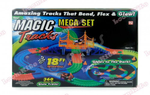 Magic Tracks Mega Pack 360 деталей фото 2