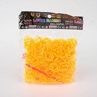 Резинки для плетения Оранжевые 600 шт
