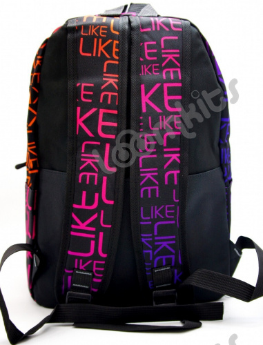 Рюкзак для девочки школьный Likee (Лайки) USB, 20300, фиолетовый фото 3