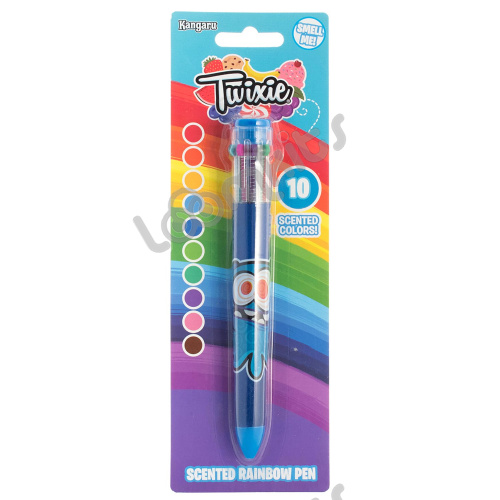 Многоцветная ароматизированная ручка Twixie 10 в 1 синяя