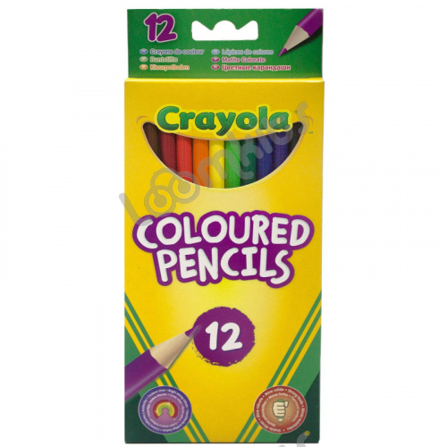 12 цветных карандашей Crayola фото 3