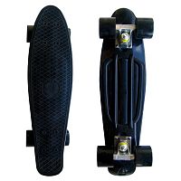 Скейт Cruiser Board, PRO ABEC 9, черный с черными колесами 2658