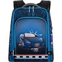 Школьный рюкзак Across ACR19-HK Гоночная машина (синий)