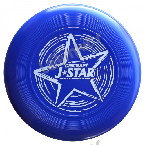 Диск Фрисби Discraft J-Star синий (145 гр.) фото 2