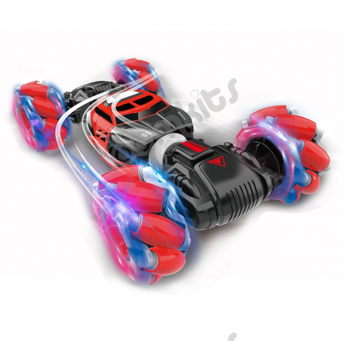 Машинка перевертыш управляемая жестами Skidding Hyper RC Stunt Cars Красная фото 3
