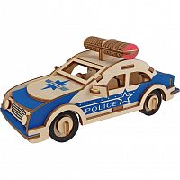 Конструктор деревянный - Полицейская машина