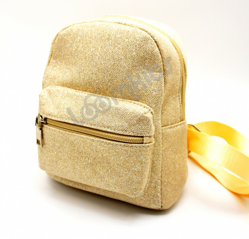 Рюкзачок с блестками - Золотой