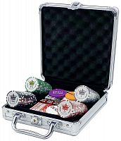 Покерный набор "Premium Poker" Empire, 100 фишек 11.5 г с номиналом в кейсе