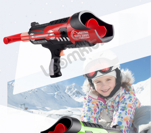 Снежкобластер PRO Hit snow toy, цвет красный фото 9