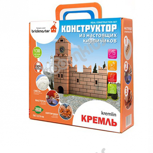 Конструктор из кирпичиков Brickmaster: «Кремль» (130 дет) фото 3