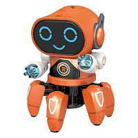 Танцующий робот Robot Bot Pioneer, цвет оранжевый