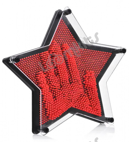 Экспресс-скульптор "Pinart" Звезда, Макси, Размер L 21 см, красный фото 3