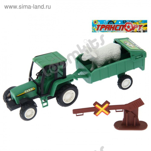 Трактор инерционный "Фермер" фото 3