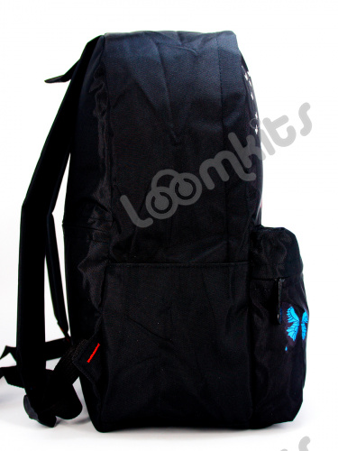 Рюкзак для девочки школьный Likee (Лайки) USB, 20304, черный фото 4