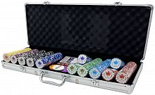 Покерный набор "Premium Poker" Empire, 500 фишек 11.5 г с номиналом в чемодане