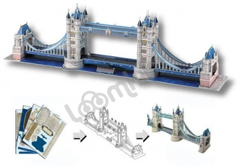 3D-пазл CubicFun Тауэрский Мост (Великобритания) фото 4