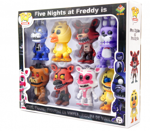 Набор 8 героев Five Nights at Freddy фото 2