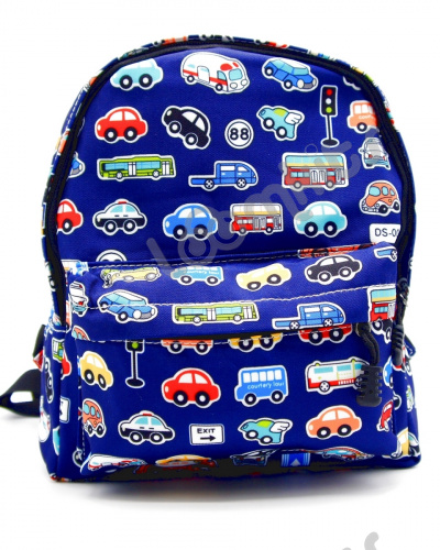 Рюкзак для мальчика "Машинки",размер S, синий фото 5