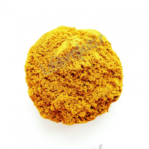 Трогательный песок «Лепа - Цитрус» 1 кг, желтый песок с ароматом цитруса фото 4