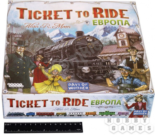Настольная игра: Ticket to Ride: Европа (3-е рус. изд.) фото 3