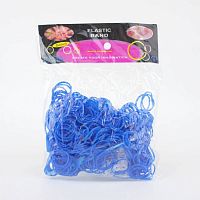 Резинки для плетения Синие 600 шт