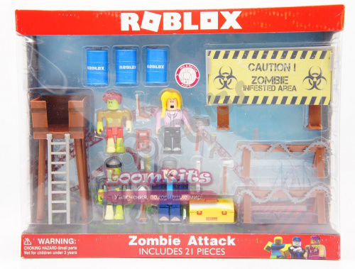 Набор Roblox - Атака Зомби - 21 предмет
