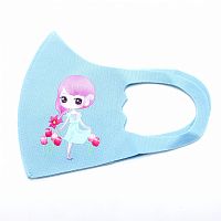 Защитная маска для лица детская "Девочка"